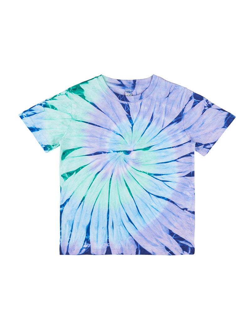Earth Positive T-Shirt Tie Dye Blue Green / S Earth Positive Children's T-shirt