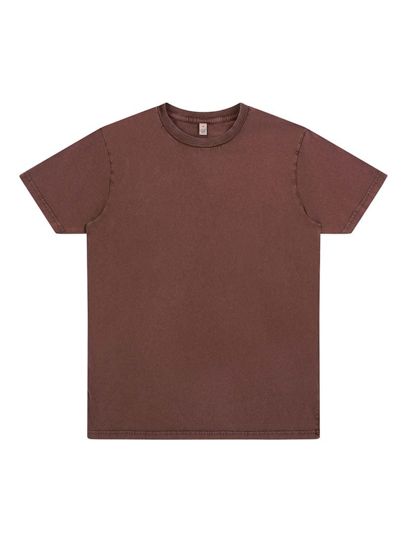 Earth Positive T-Shirt Stone Washed Burgundy / XS Earth Positive Jersey T-shirt