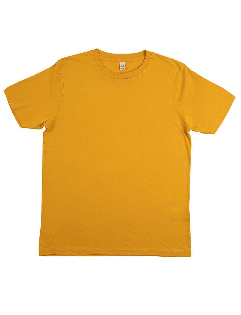 Earth Positive T-Shirt Burnt Yellow / XS Earth Positive Jersey T-shirt