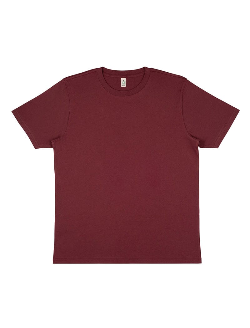 Earth Positive T-Shirt Burgundy / XS Earth Positive Jersey T-shirt