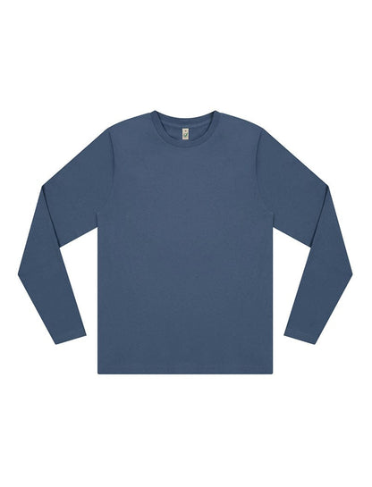Earth Positive T-Shirt Faded Denim / XS Earth Positive Long Sleeve T-shirt