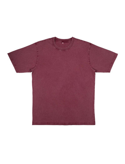 Earth Positive T-Shirt Stone Washed Burgundy / S Earth Positive Oversized T-shirt