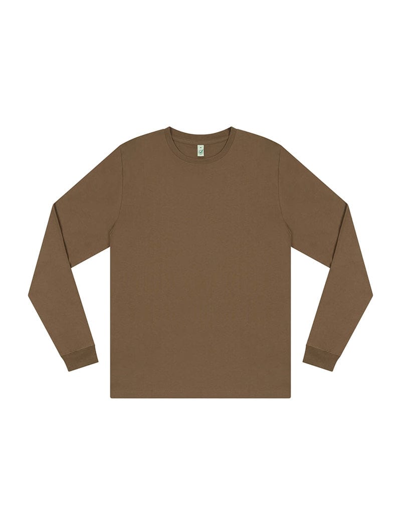 Earth Positive T-Shirt Faded Brown / XS Earth Positive Premium Long Sleeve T-shirt