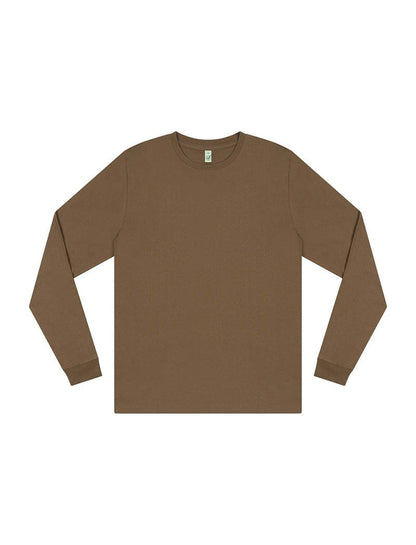 Earth Positive T-Shirt Faded Brown / XS Earth Positive Premium Long Sleeve T-shirt