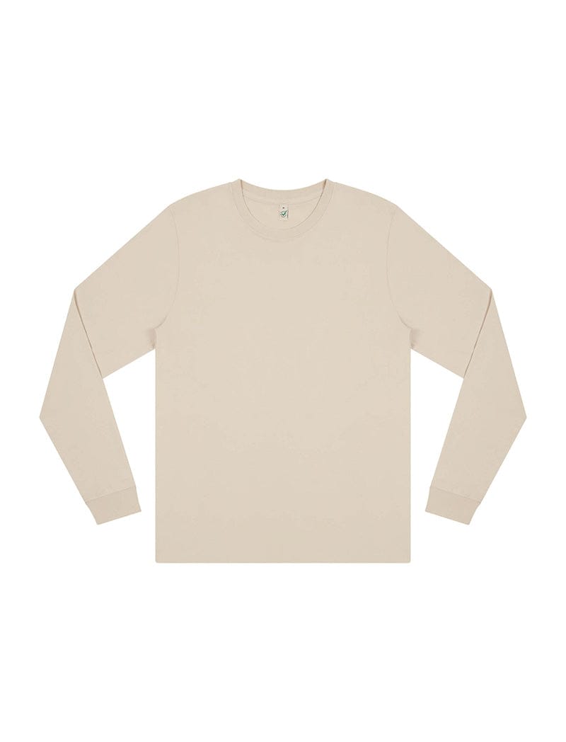 Earth Positive T-Shirt Light Beige / XS Earth Positive Premium Long Sleeve T-shirt