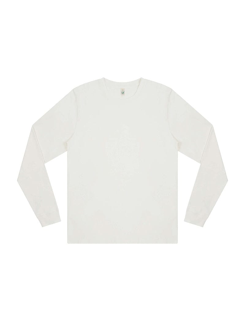 Earth Positive T-Shirt Faded White / XS Earth Positive Premium Long Sleeve T-shirt