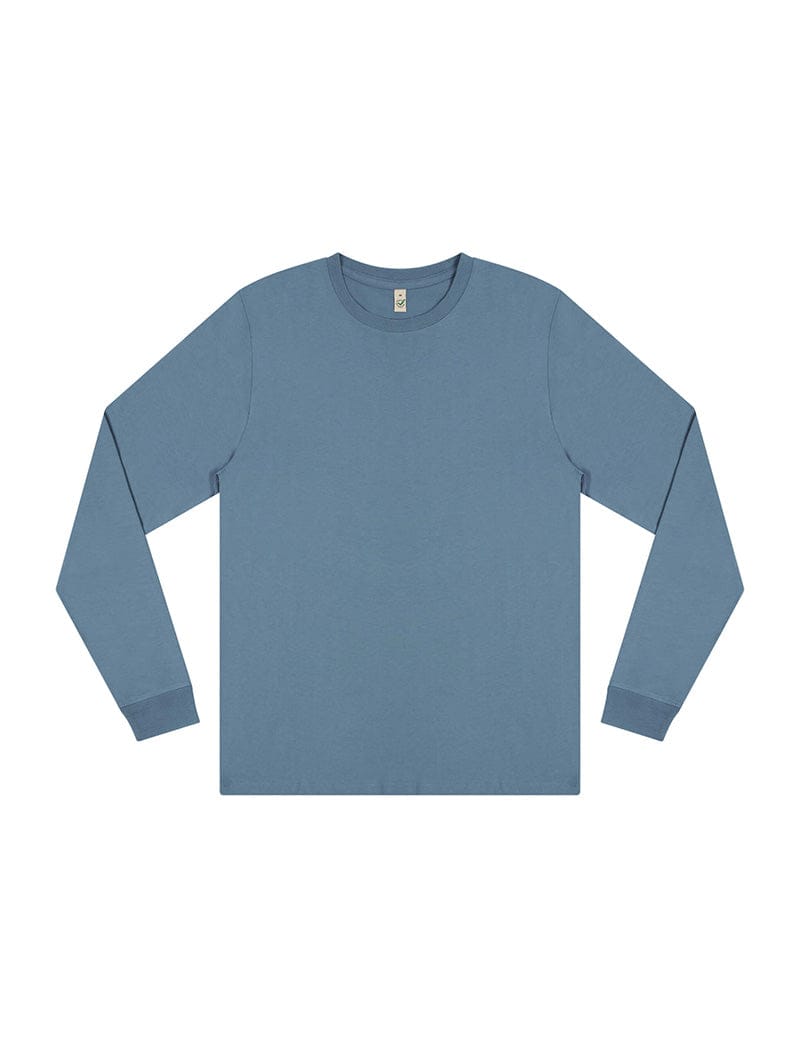 Earth Positive T-Shirt Blue Dusk / XS Earth Positive Premium Long Sleeve T-shirt