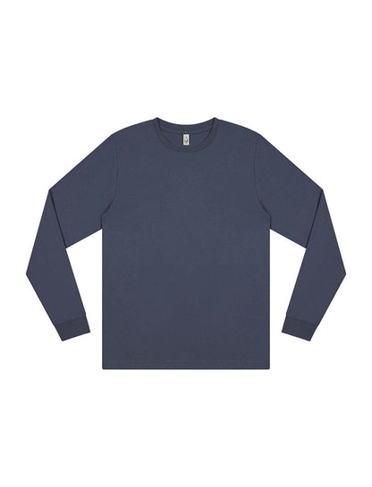 Earth Positive T-Shirt Faded Navy / XS Earth Positive Premium Long Sleeve T-shirt