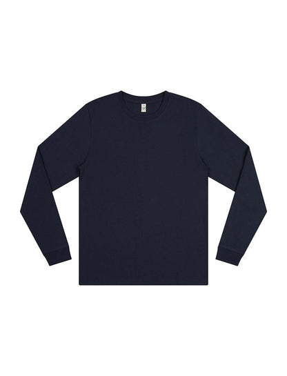 Earth Positive T-Shirt French Navy / XS Earth Positive Premium Long Sleeve T-shirt