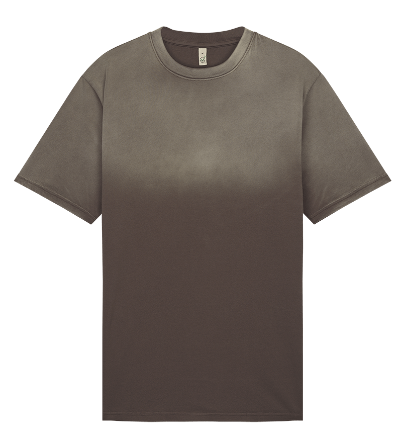 Earth Positive T-Shirt Shadowed Brown / XS Earth Positive Shadowed T-Shirt