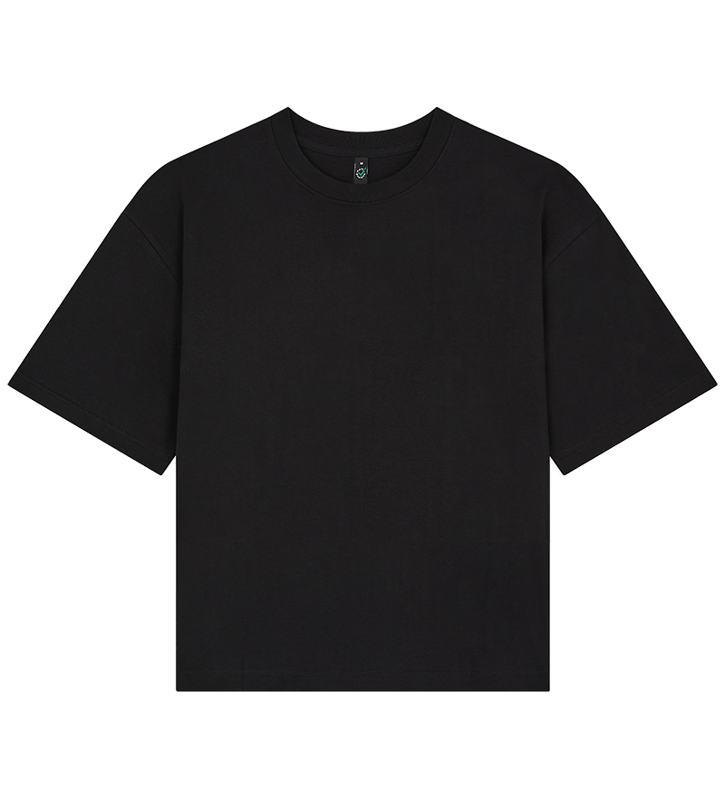 Earth Positive T-Shirt Black / XS Earth Positive Women's Heavy Boxy T-Shirt