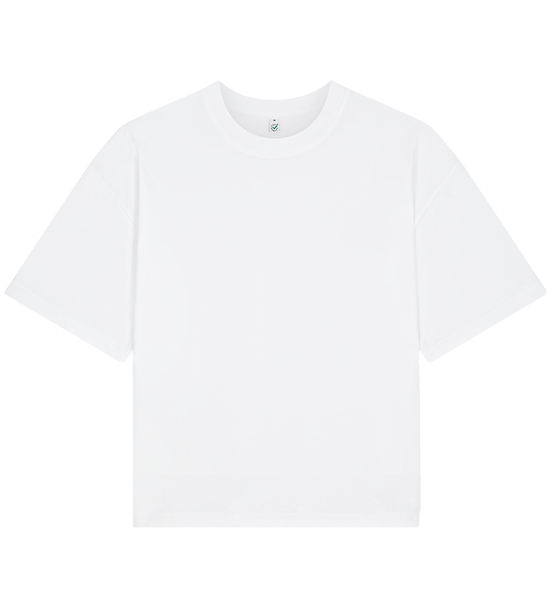 Earth Positive T-Shirt White / XS Earth Positive Women's Heavy Boxy T-Shirt