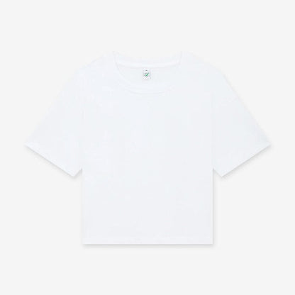Earth Positive T-Shirt White / S Earth Positive Women's Premium Boxy T-shirt