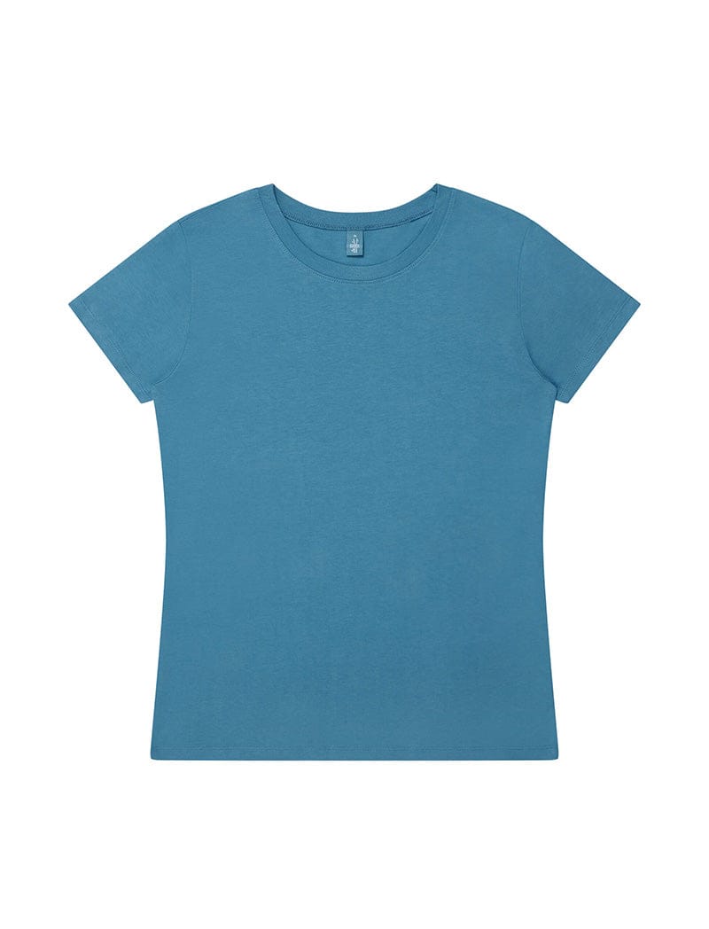 Earth Positive T-Shirt Petrol Blue / XS Women's Fit Bamboo Jersey T-shirt