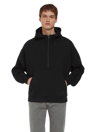 Earth Positive Zip-Thru Earth Positive Half Zip Hoodie