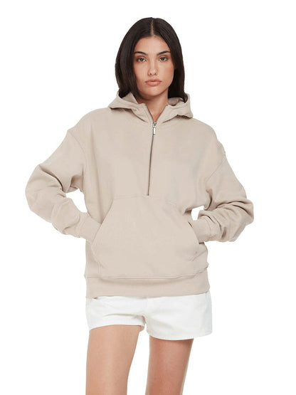 Earth Positive Zip-Thru Earth Positive Women's Half-Zip Hoodie