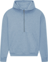 Sueded Light Blue Heather