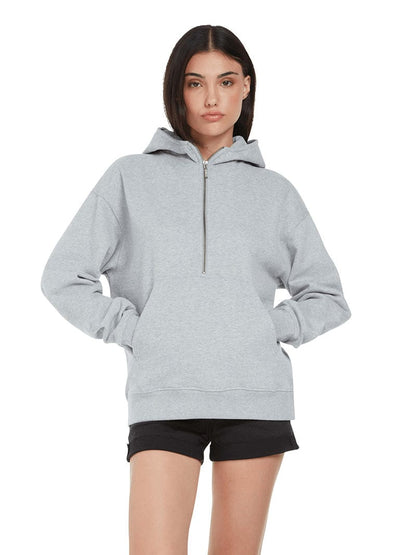 Earth Positive Zip-Thru Earth Positive Women's Half-Zip Hoodie