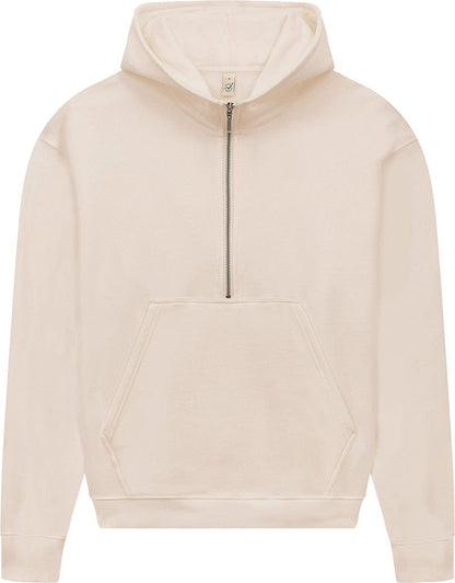 Earth Positive Zip-Thru Sueded Fawn / XS Earth Positive Women's Half-Zip Hoodie