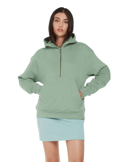 Earth Positive Zip-Thru Earth Positive Women's Half-Zip Hoodie