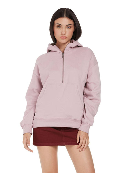 Earth Positive Zip-Thru Earth Positive Women's Half-Zip Hoodie
