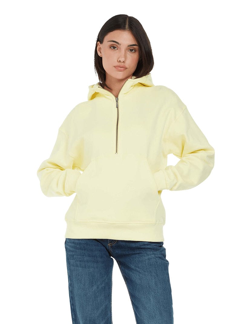 Earth Positive Zip-Thru Earth Positive Women's Half-Zip Hoodie