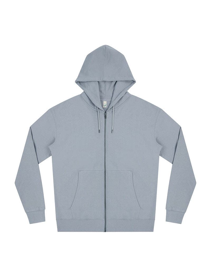 Earth Positive Zip-Thru Sport Grey / XS Earth Positive Zip-up Hoodie