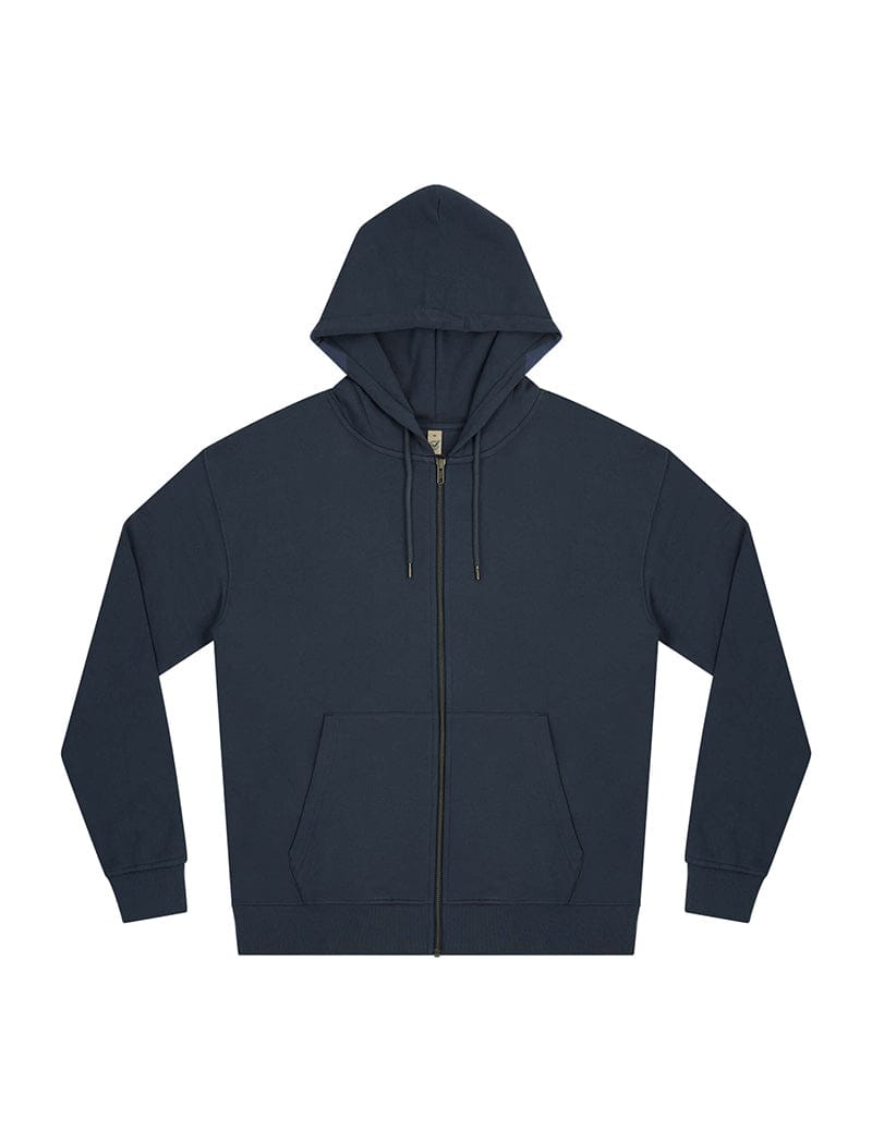 Earth Positive Zip-Thru Denim Blue / XS Earth Positive Zip-up Hoodie