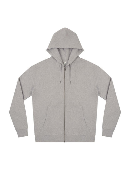 Earth Positive Zip-Thru Light Heather / XS Earth Positive Zip-up Hoodie