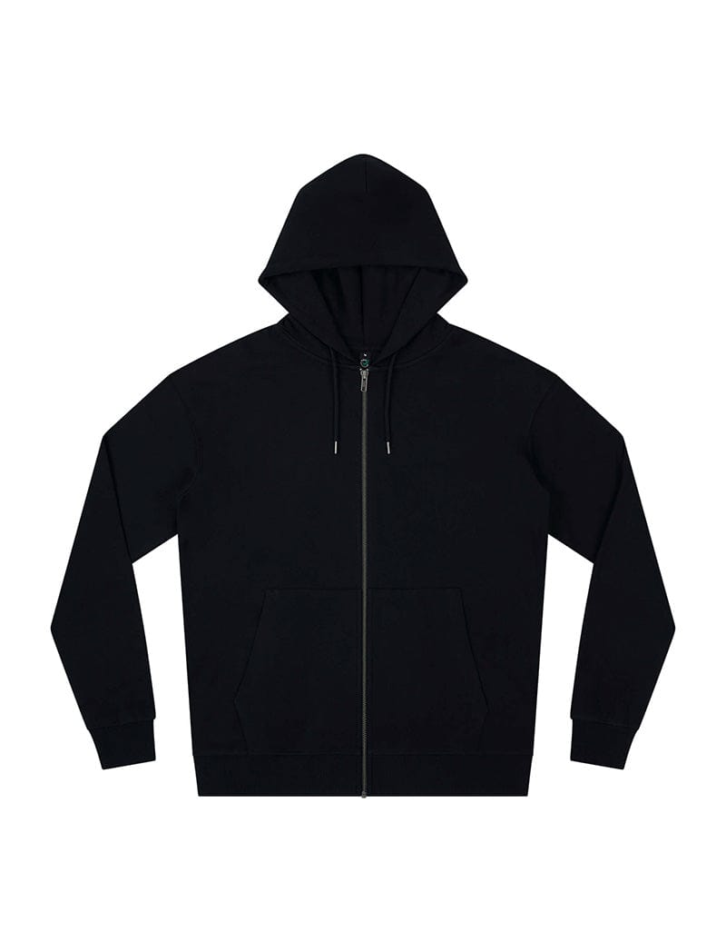 Earth Positive Zip-Thru Black / XS Earth Positive Zip-up Hoodie