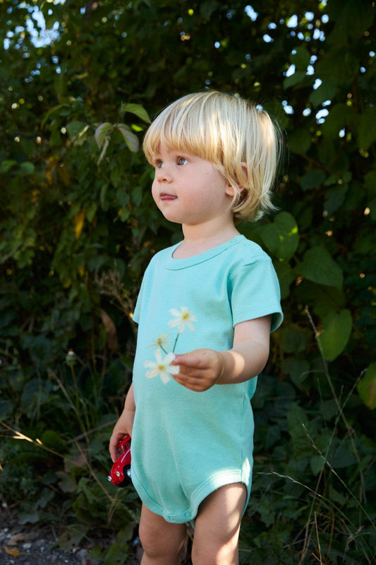 Neutral Body Babies Short Sleeve Bodystocking