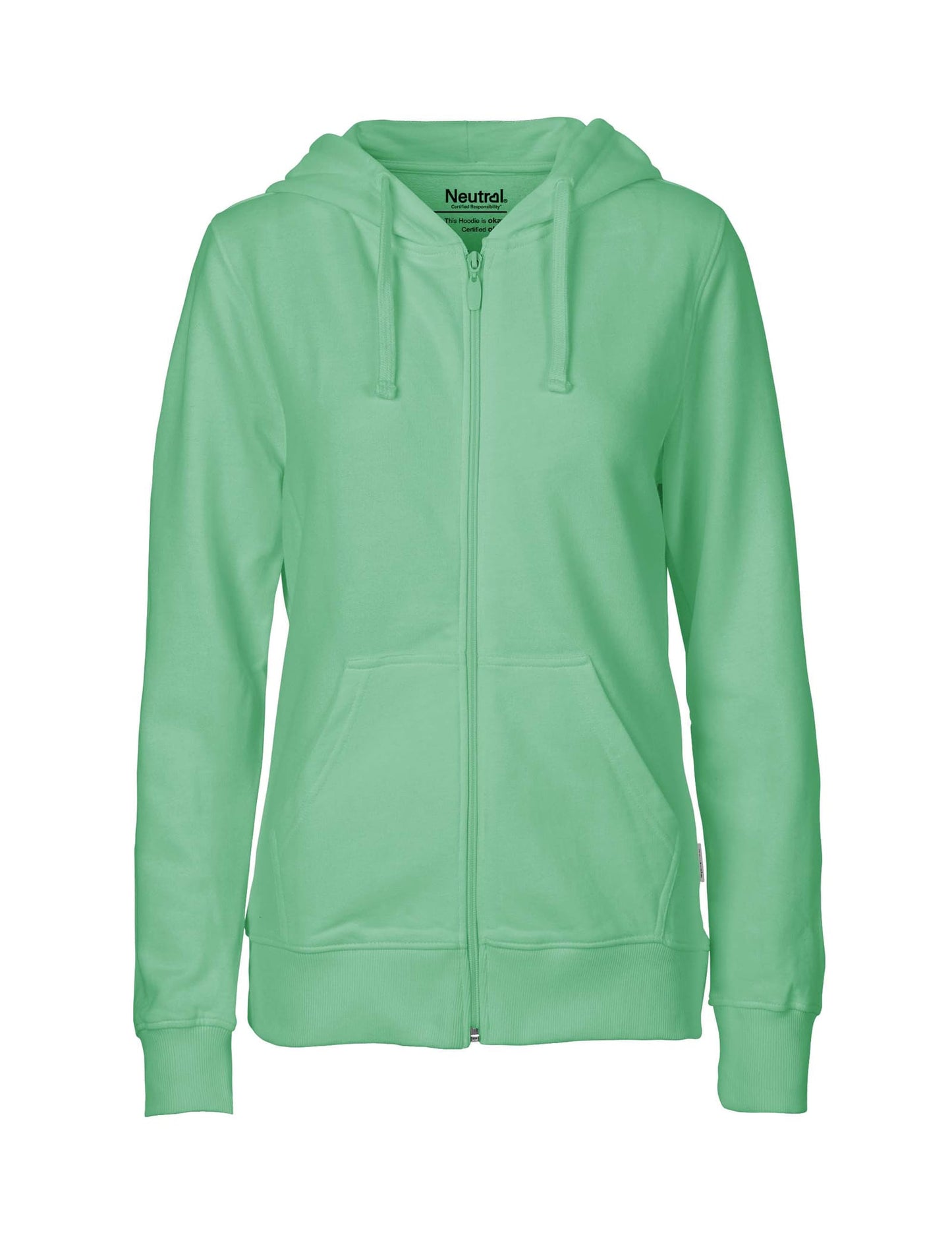 Neutral Sweatshirts & -jacken Dusty Mint / XS Ladies' Zip Hoodie