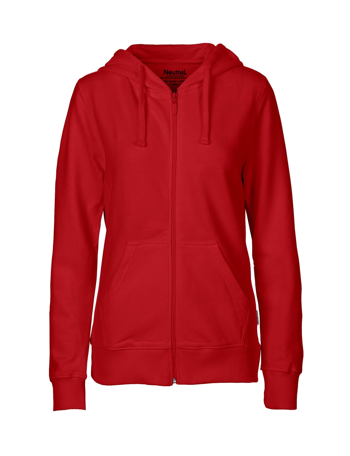 Neutral Sweatshirts & -jacken Red / XS Ladies' Zip Hoodie
