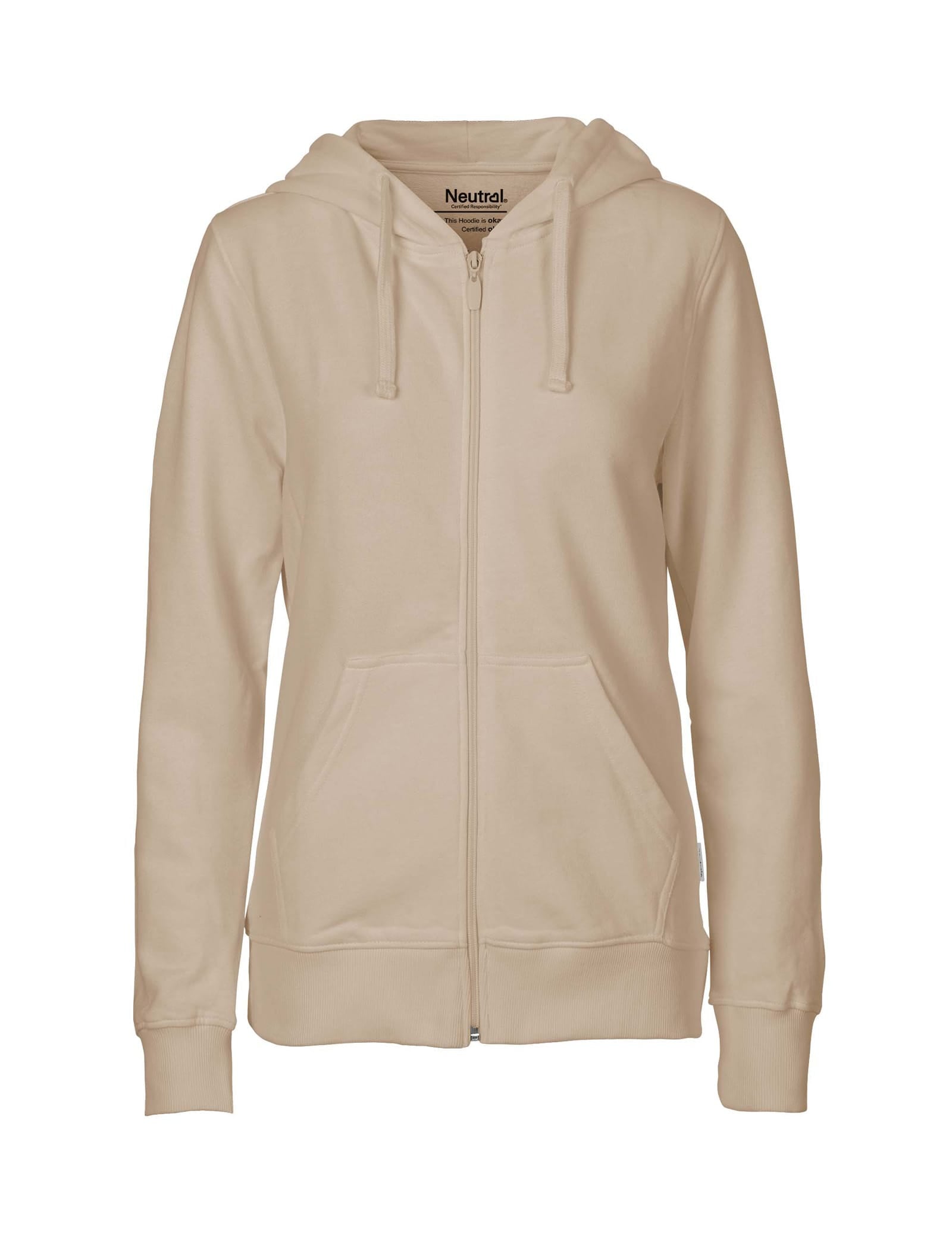 Neutral Sweatshirts & -jacken Sand / XS Ladies' Zip Hoodie