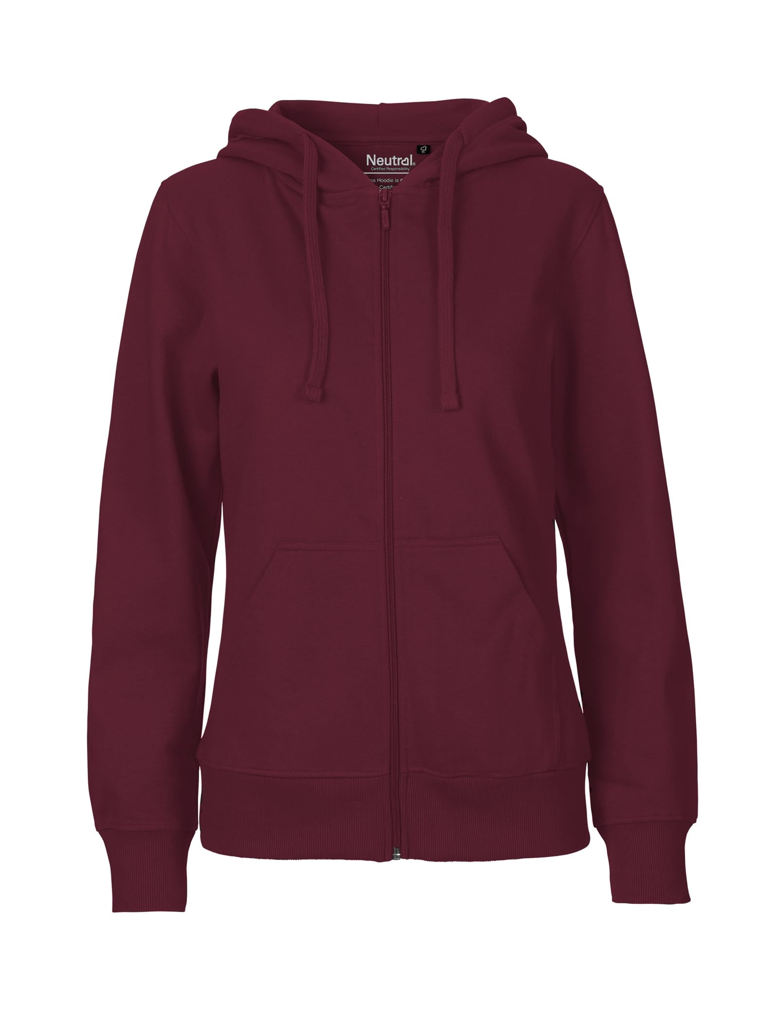 Neutral Sweatshirts & -jacken Bordeaux / XS Ladies' Zip Hoodie