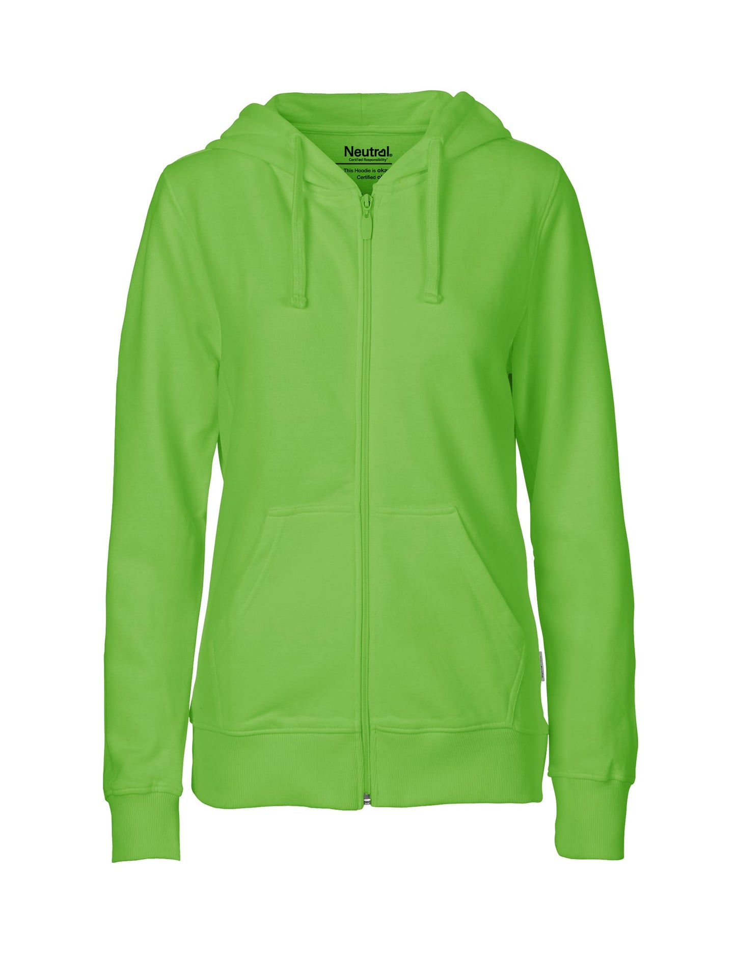 Neutral Sweatshirts & -jacken Lime / XS Ladies' Zip Hoodie