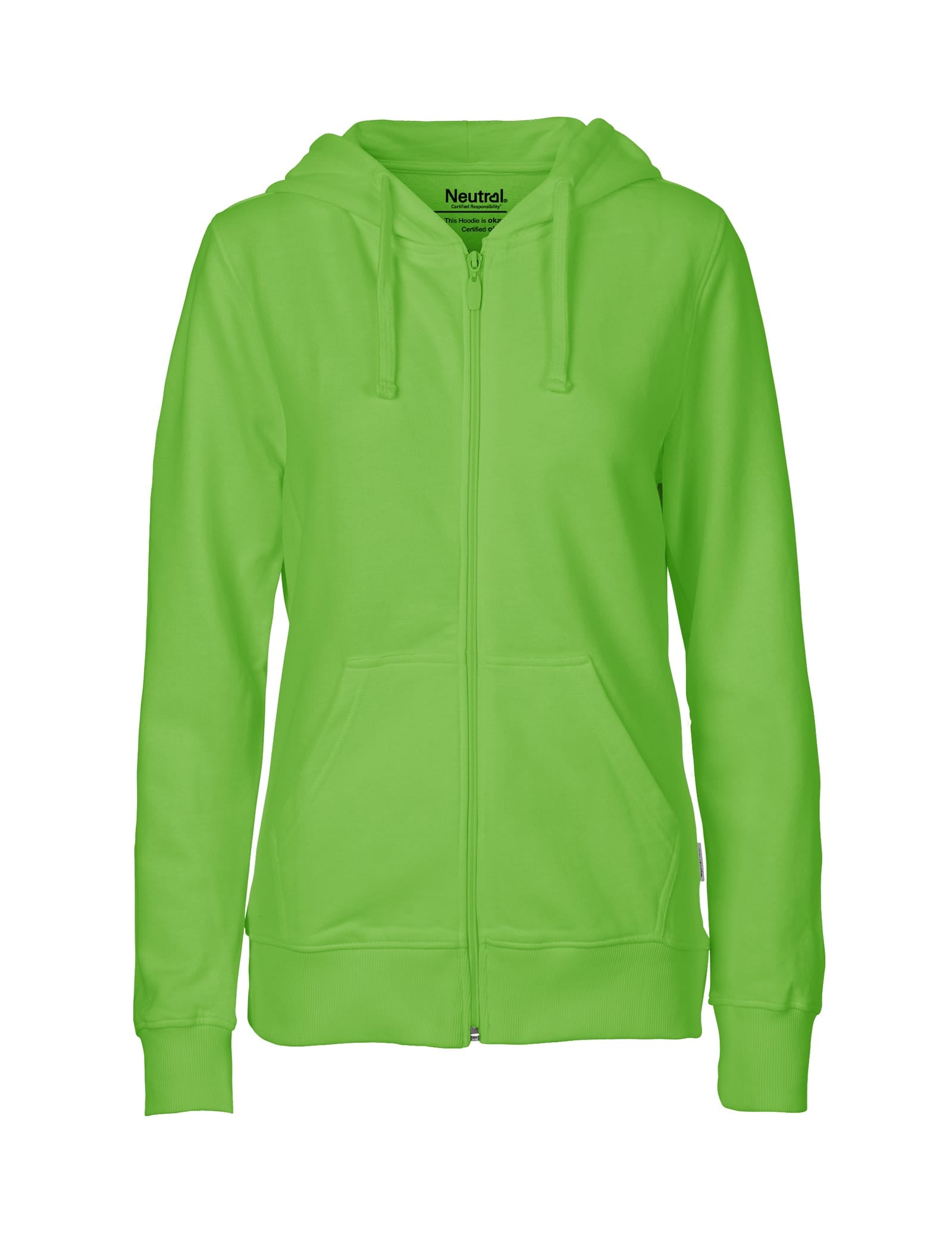 Neutral Sweatshirts & -jacken Lime / XS Ladies' Zip Hoodie