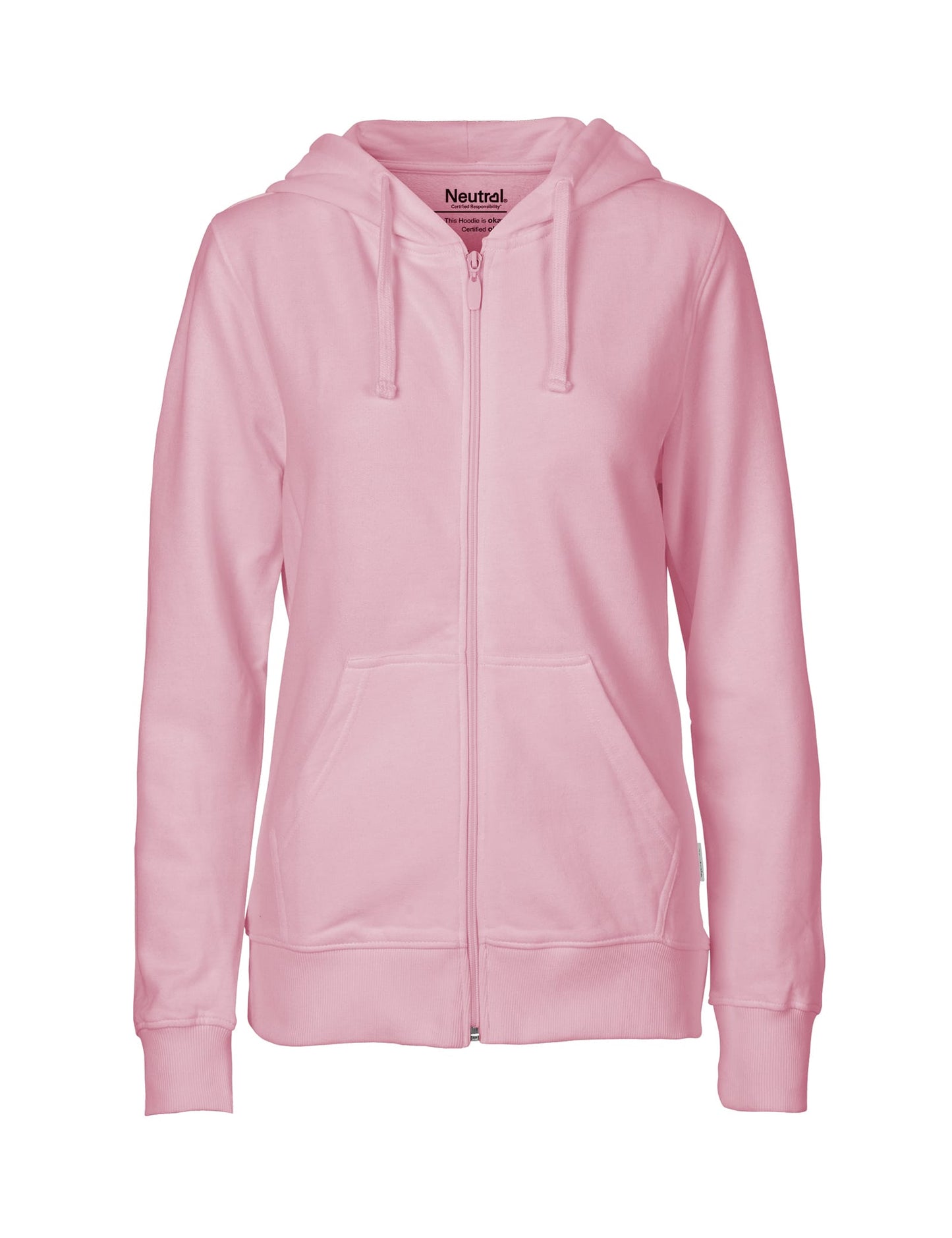 Neutral Sweatshirts & -jacken Light Pink / XS Ladies' Zip Hoodie