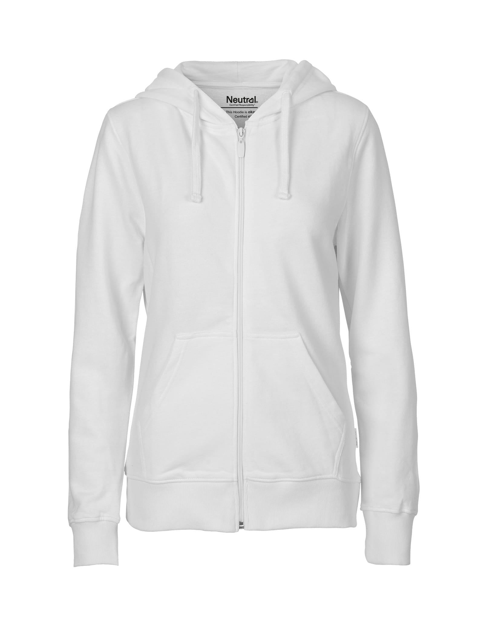Neutral Sweatshirts & -jacken White / XS Ladies' Zip Hoodie