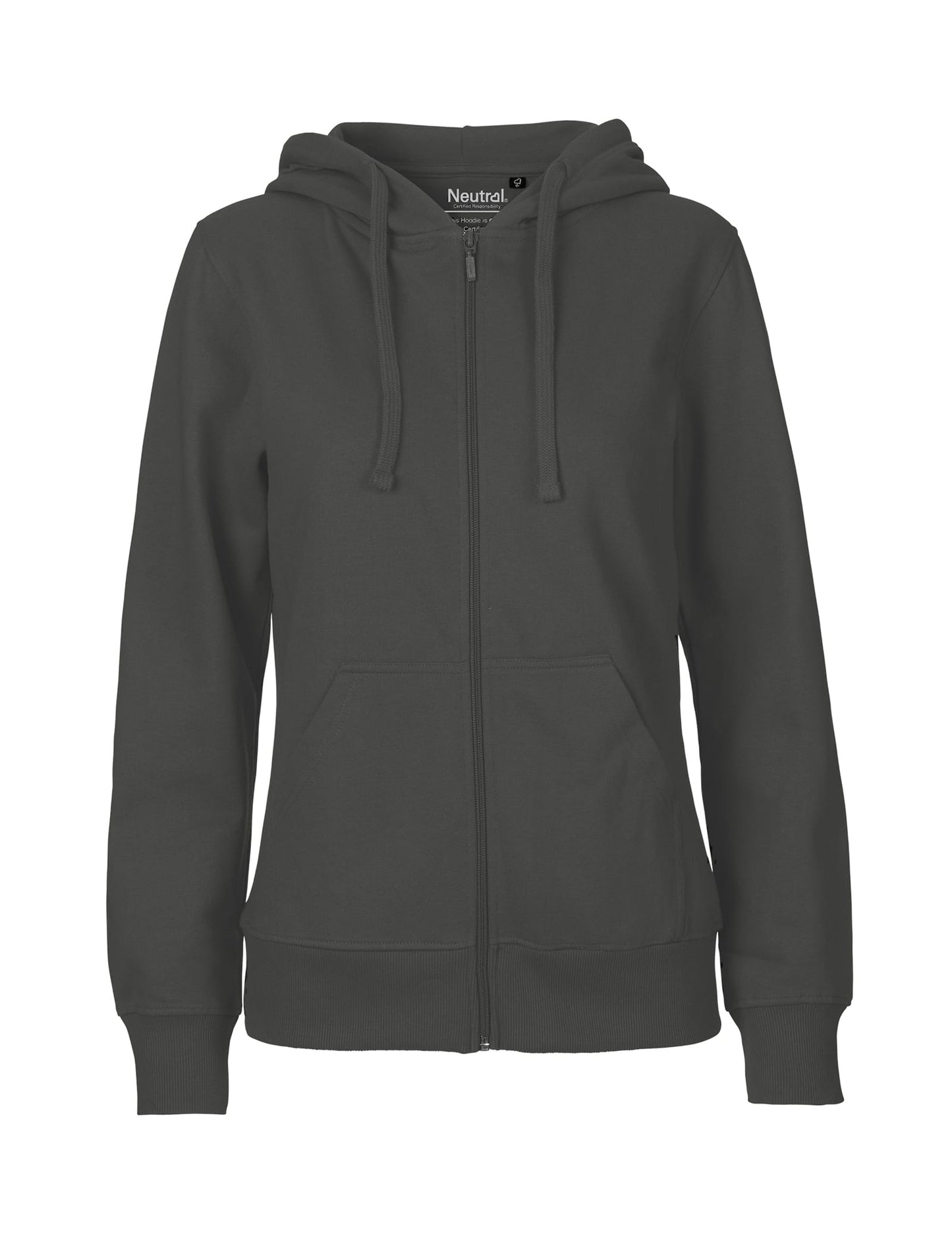 Neutral Sweatshirts & -jacken Charcoal / XS Ladies' Zip Hoodie