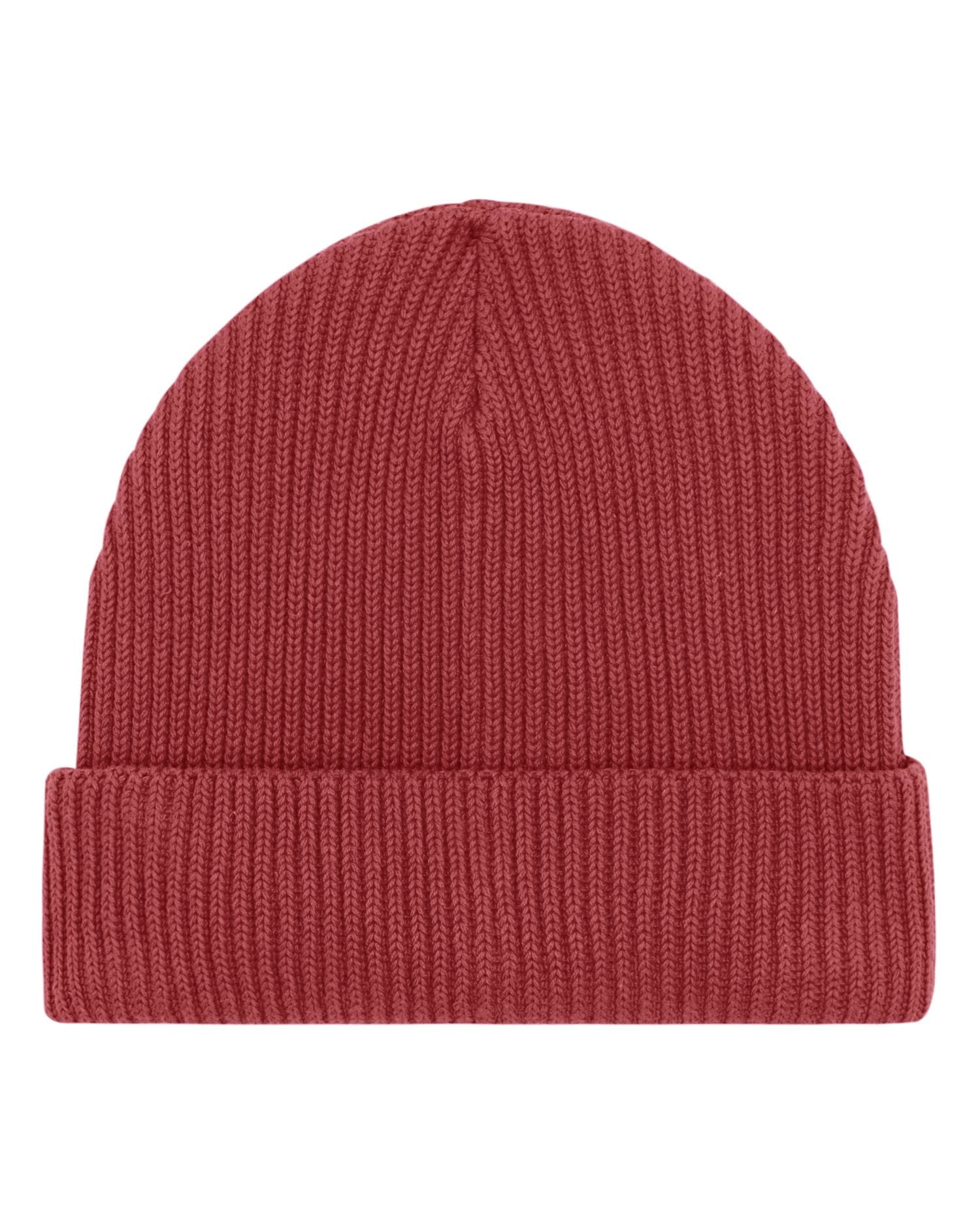 Stanley/Stella Beanie Red Earth / OS Fisherman Beanie