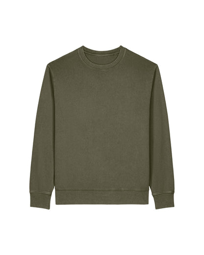 Stanley/Stella Crewneck G. Dyed Khaki / XXS Matcher Vintage