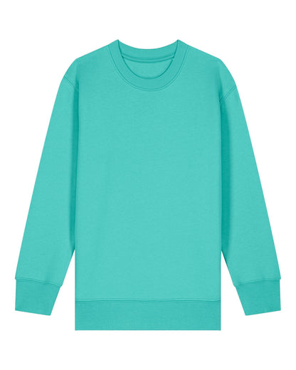 Stanley/Stella Crewneck Pool Blue / 12-13/152-158cm Mini Changer 2.0