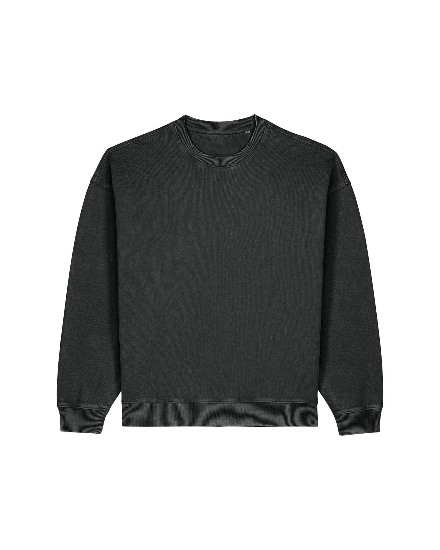 Stanley/Stella Crewneck G. Dyed Black Rock / XXS Radder 2.0 Vintage