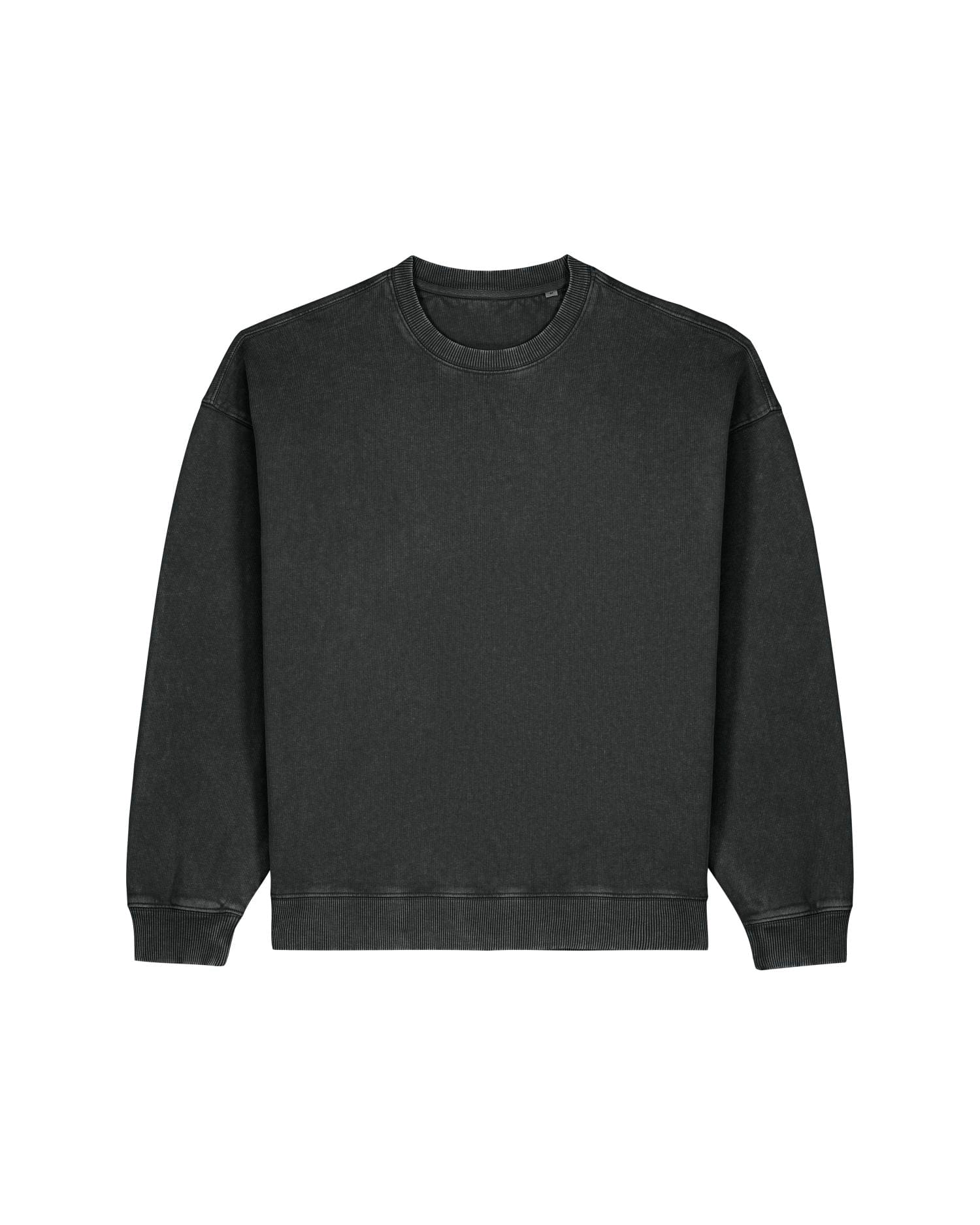 Stanley/Stella Crewneck G. Dyed Black Rock / XXS Radder 2.0 Vintage