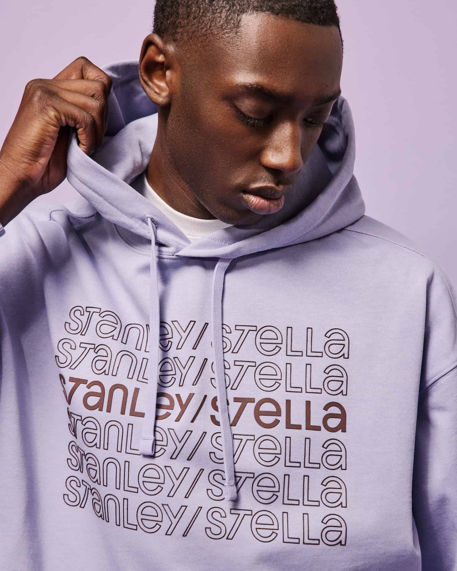 Stanley Stella Hoodie in Lila