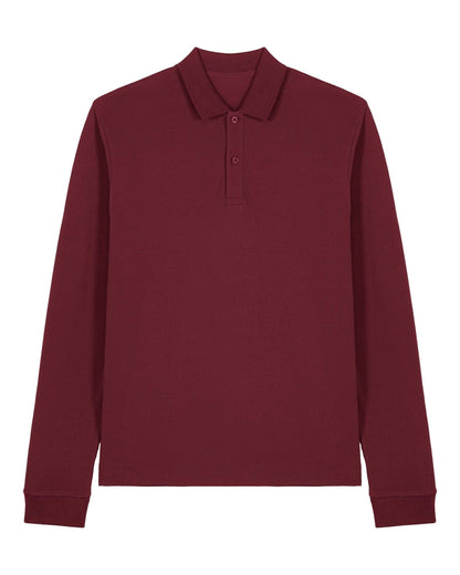 Stanley/Stella Polo Burgundy / XXS Prepster 2.0 Long Sleeve