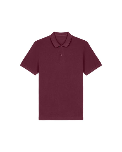 Stanley/Stella Polo Deep Plum / S Stanley Coaster