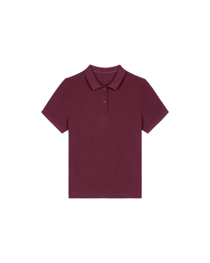 Stanley/Stella Polo Deep Plum / XS Stella Coaster