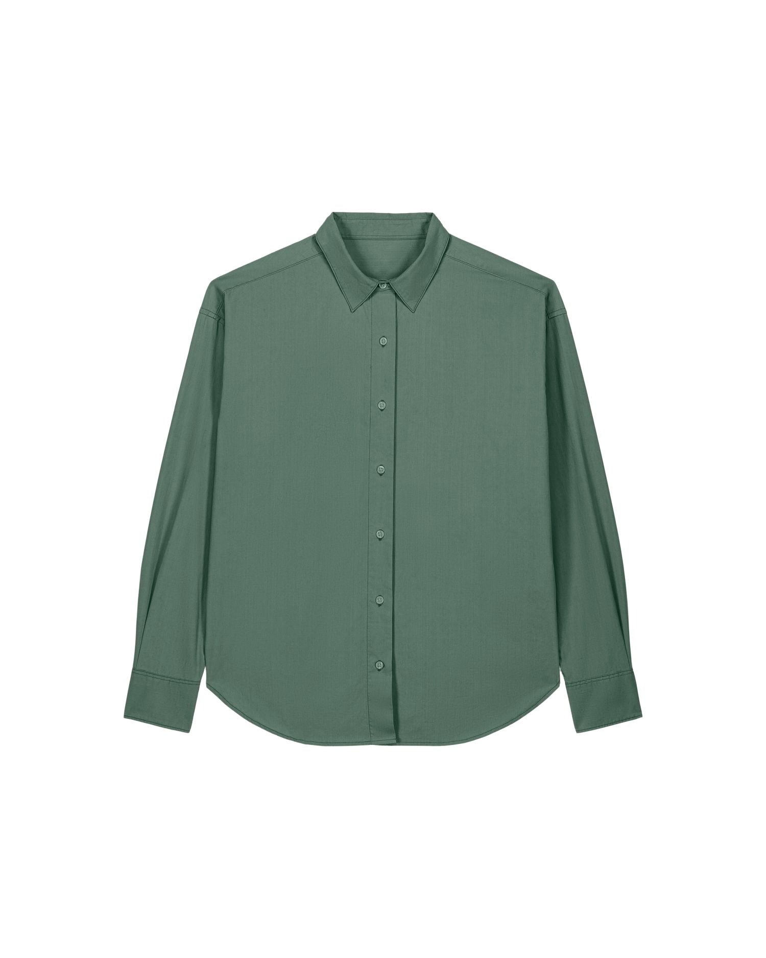 Stanley/Stella Shirt G. Dyed Green Bay / XS Worker